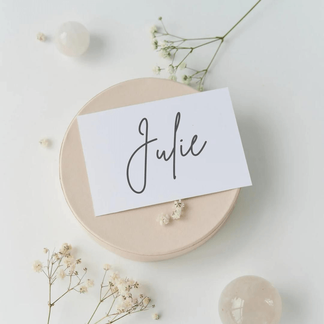 Commande pour JULIE